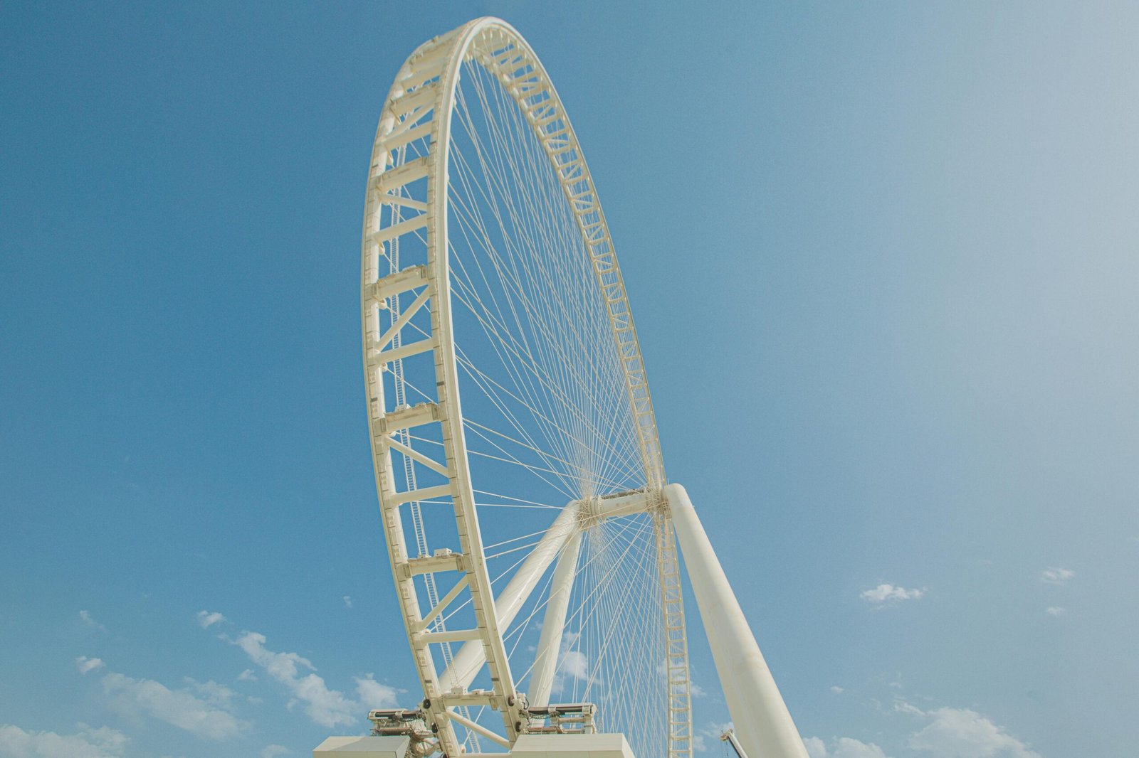 A view of the ain dubai in united arab emirates